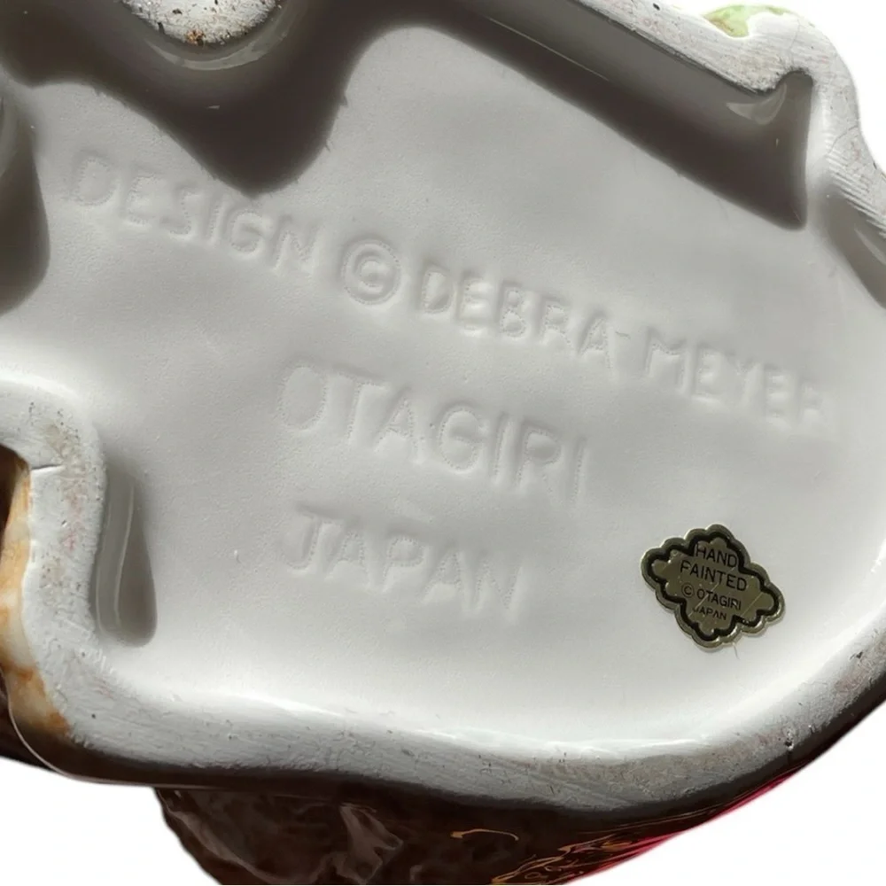 Otagiri howling coyote teapot, ceramic, adorable southwestern design